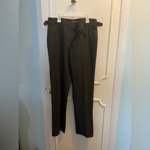 Ralph Lauren womens soize 6 work slacks trousers pants gray work office